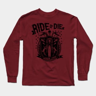 Bike American Road Legend Long Sleeve T-Shirt